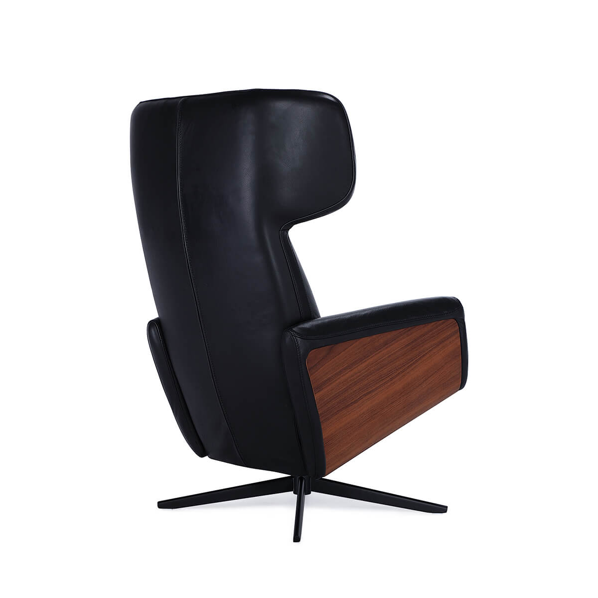 KEBE Noelia Swivel Recliner Chair and Stool