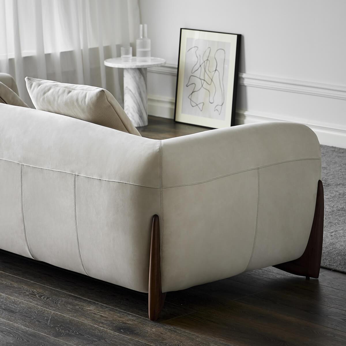 Nora Full Leather Sofa Z-furnishing