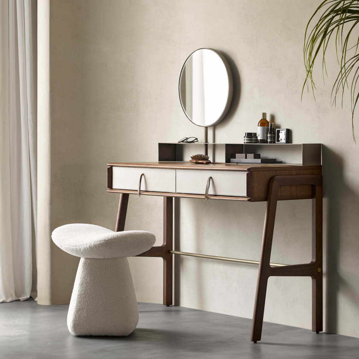 Nora Walnut Dressing Table