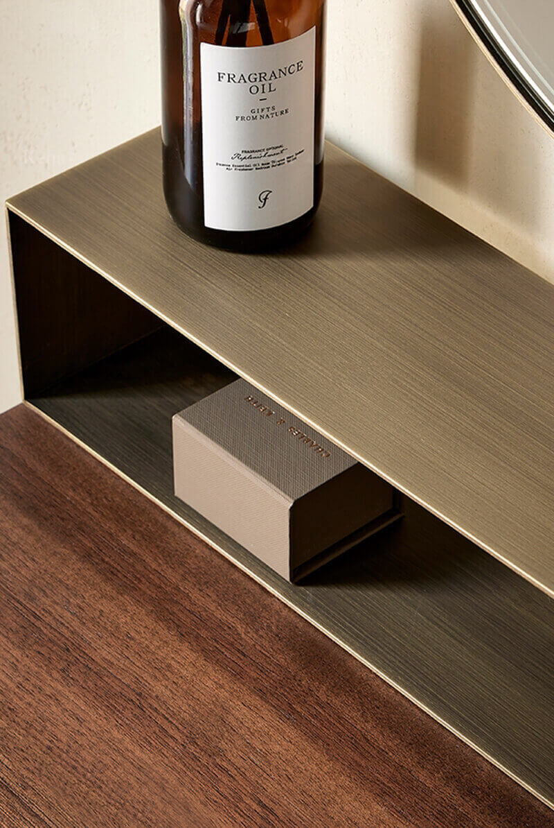 Nora Walnut Dressing Table