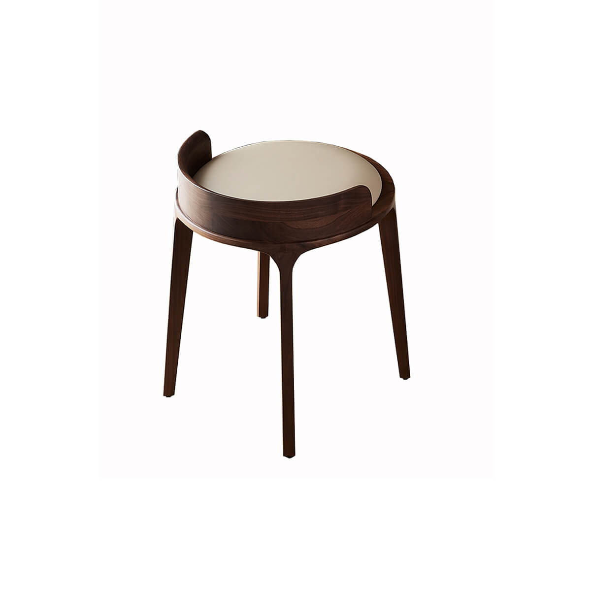 Nora Walnut Stool