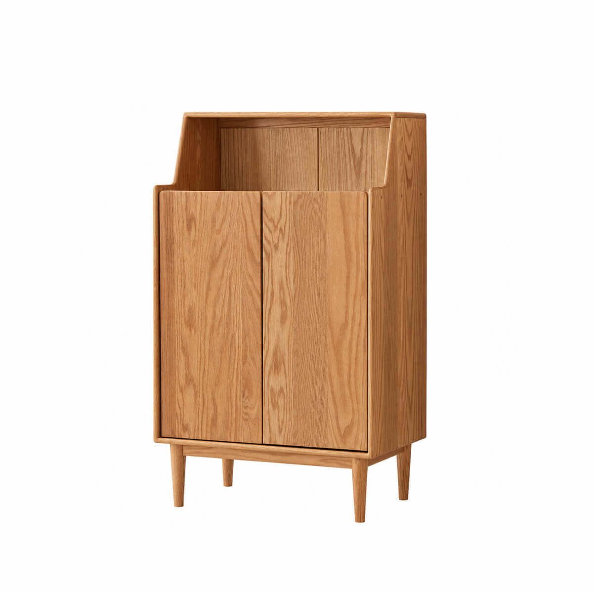 Alvar Solid Oak Shoe Cabinet