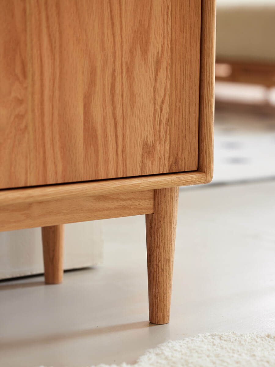 Alvar Solid Oak Shoe Cabinet