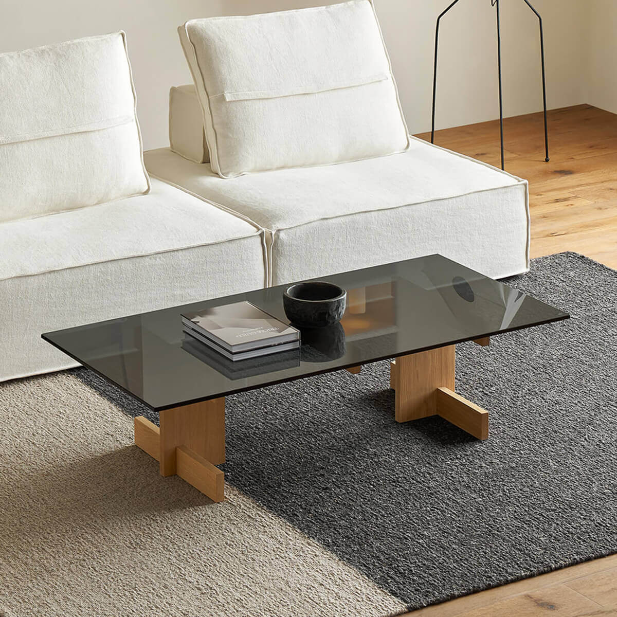Bianca Glass Coffee Table