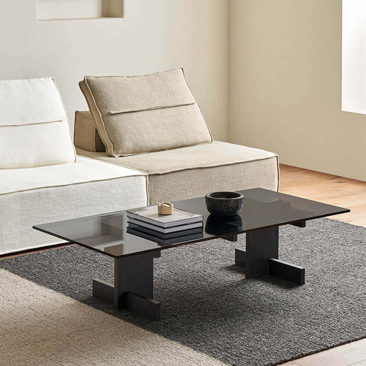 Bianca Glass Coffee Table