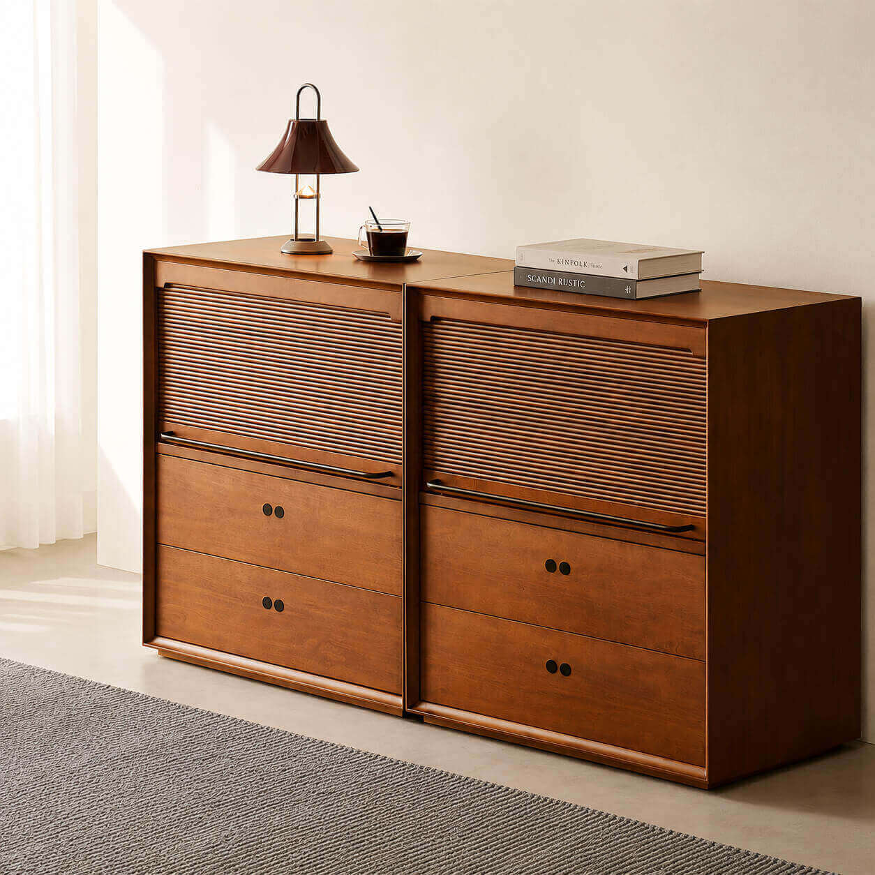 Gentle Tambour Cabinet