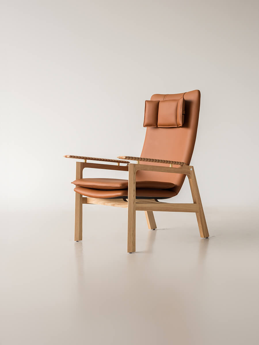 Grant Leather Armchair