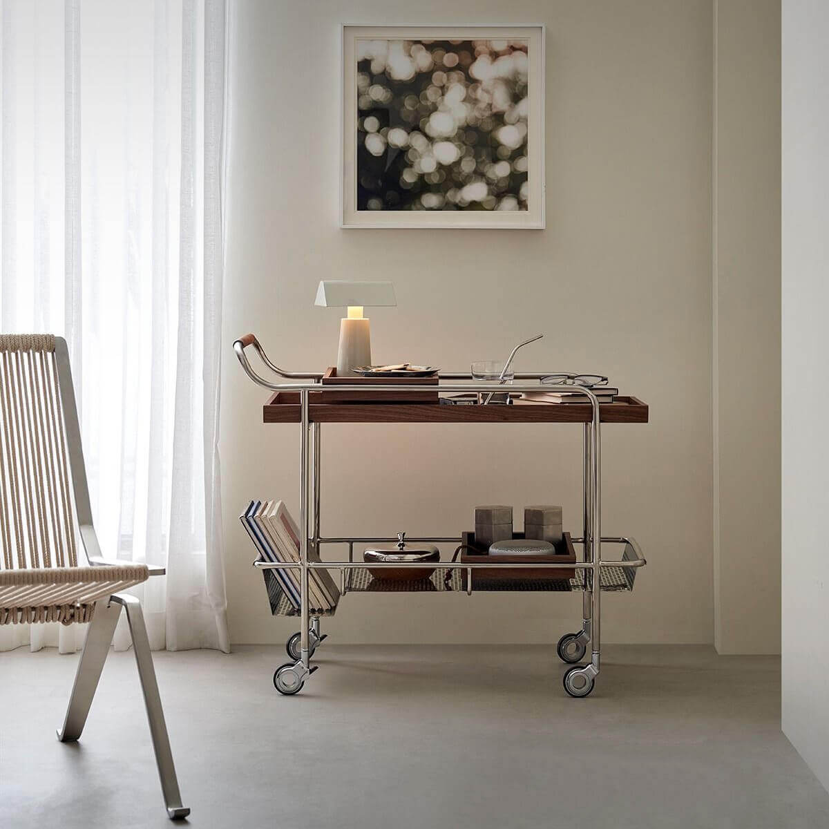 Heidelberg Walnut Trolly