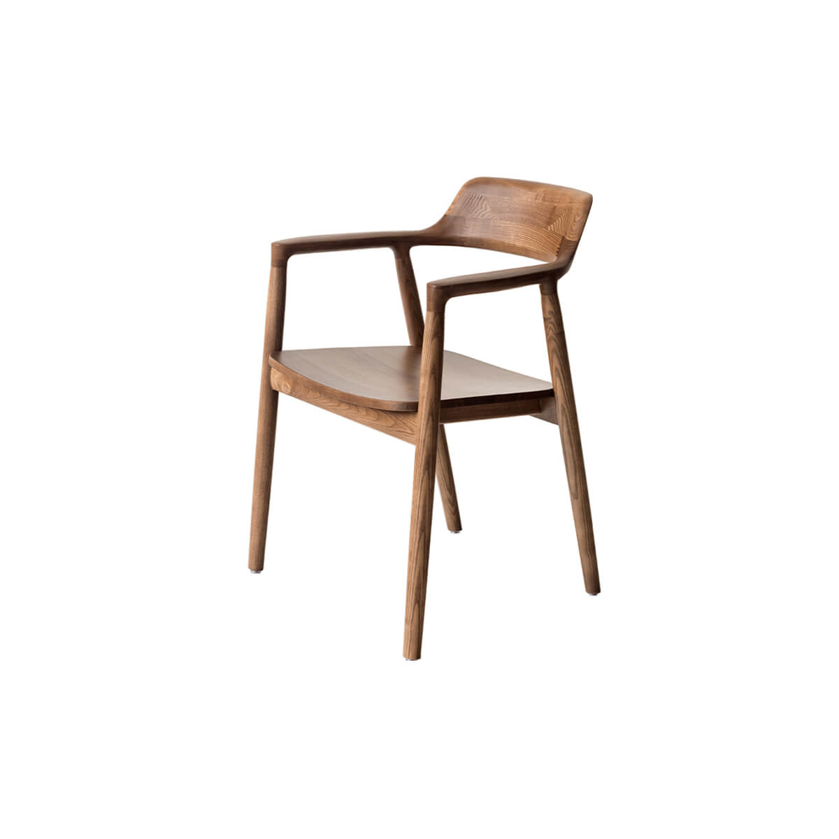 Hiroshima Dining Chair in natural solid ash wood