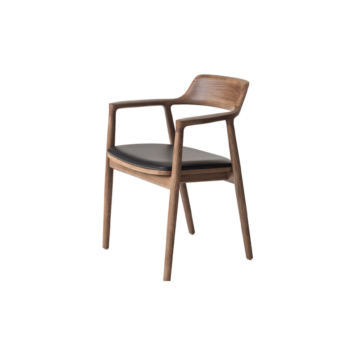 Hiroshima Dining Chair Replica in natural solid ash wood