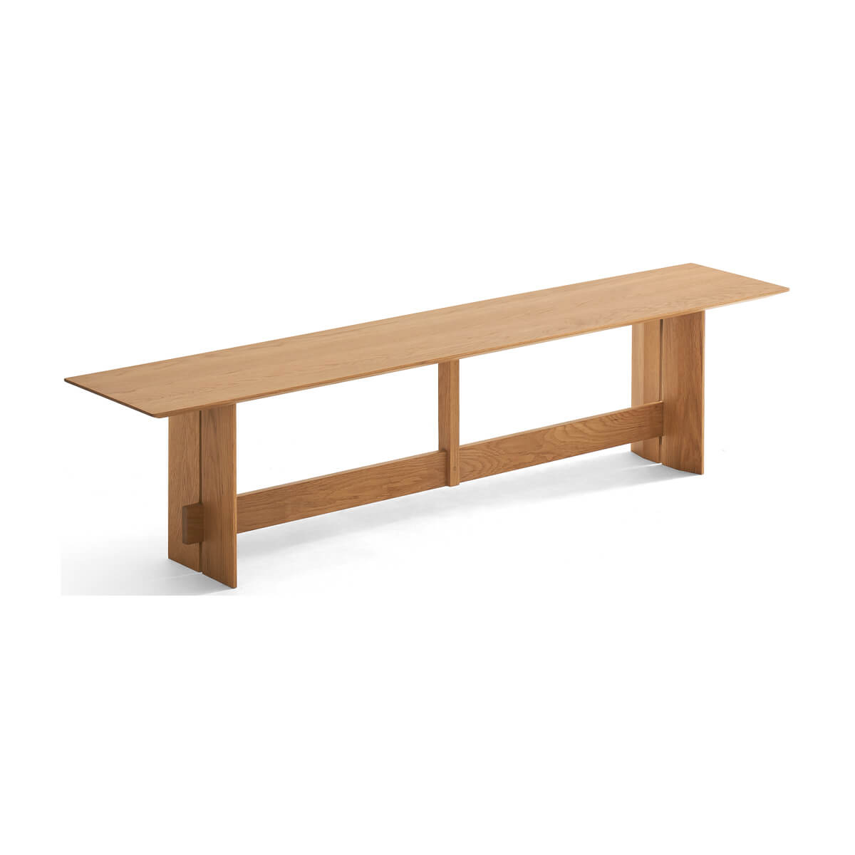 Karen Solid Oak Bench