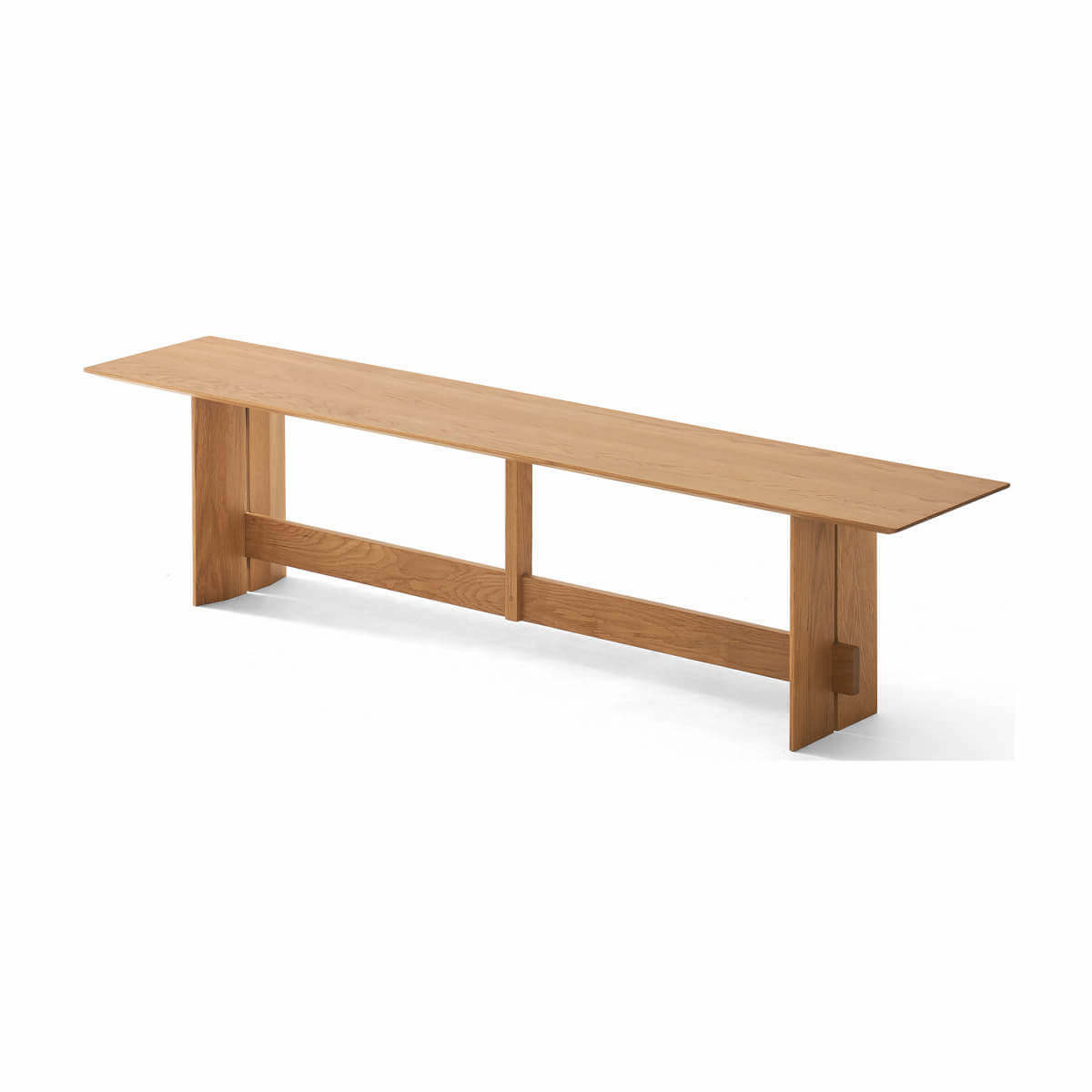 Karen Solid Oak Bench