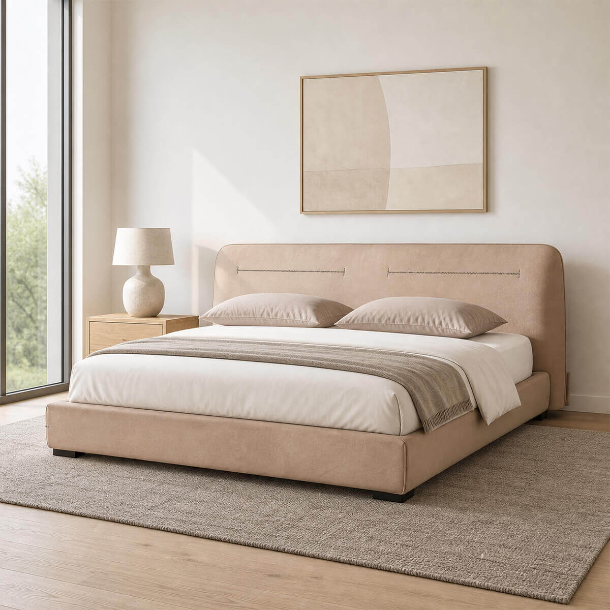 Luma Upholstered Bed Frame