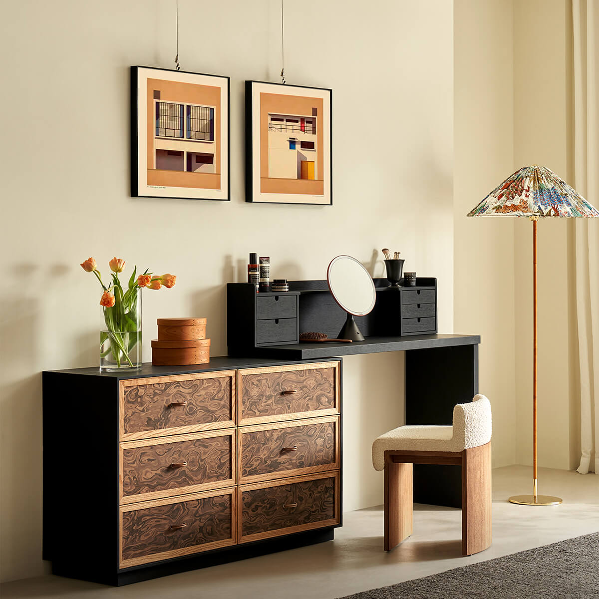 Mocha Chest of Drawers