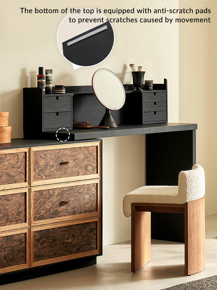 Mocha Dressing Table