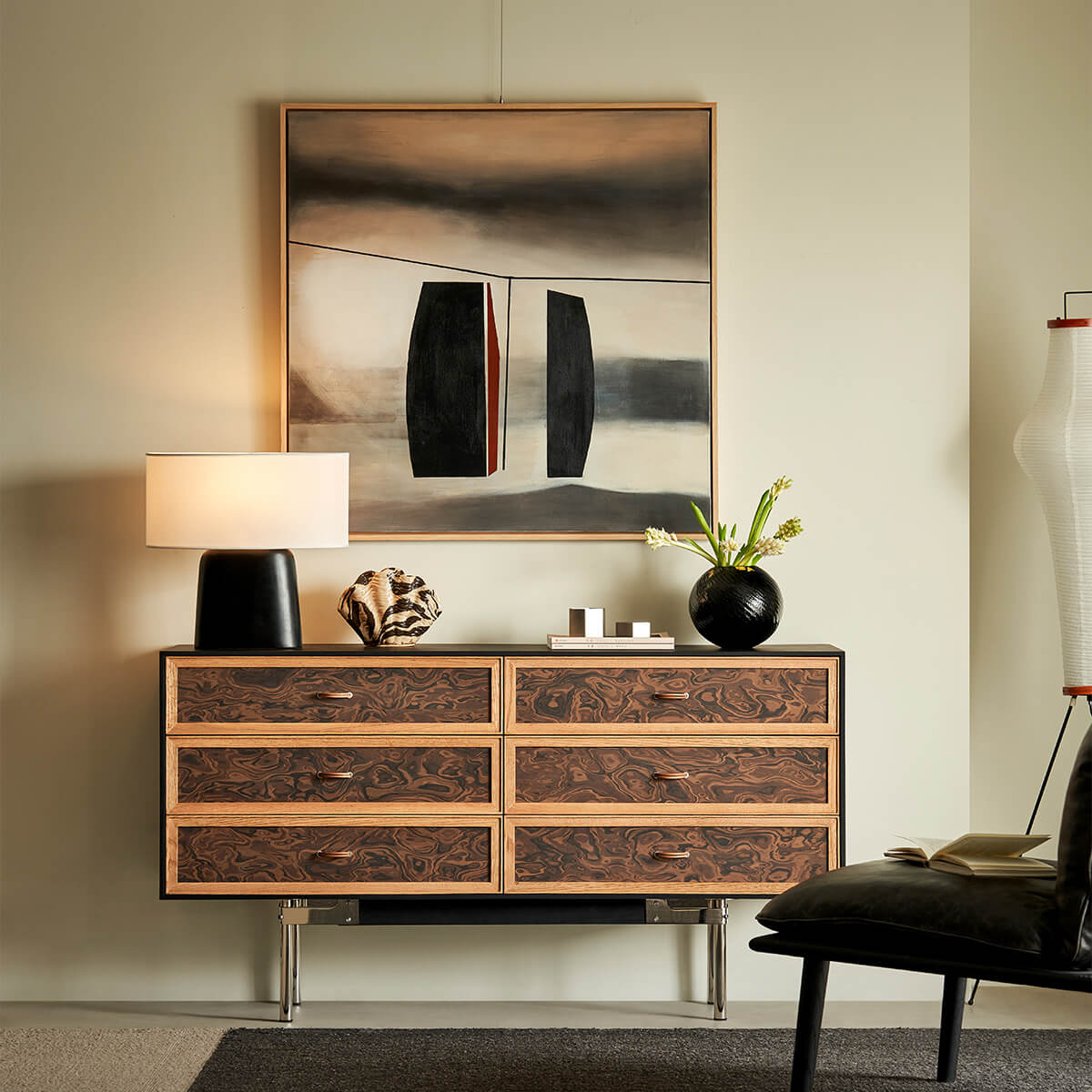 Mocha Chest of Drawers