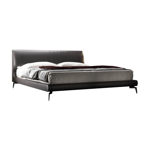 Nathan Merino Leather Bed Frame