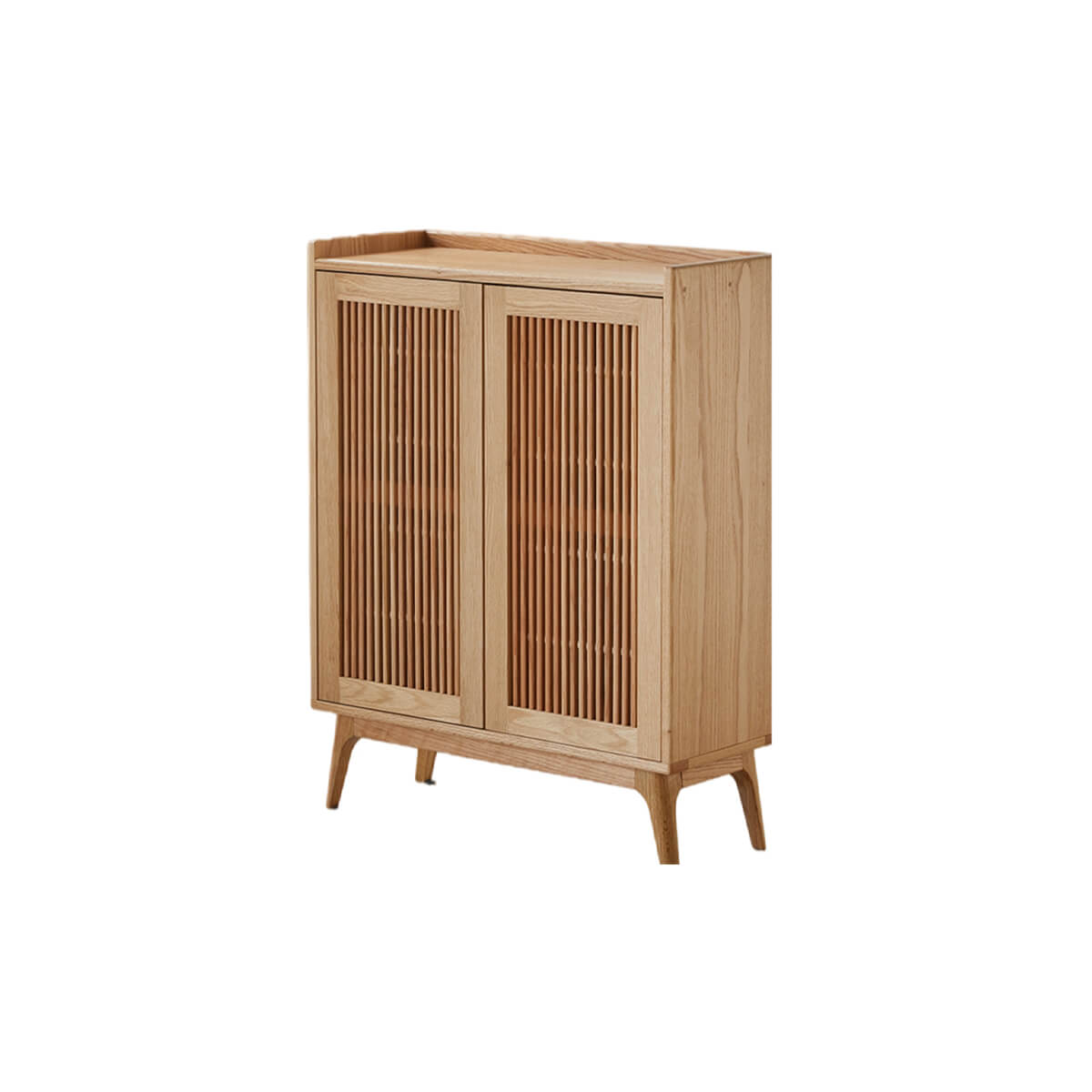 YSU-Sarona Solid Oak Shoe Cabinet