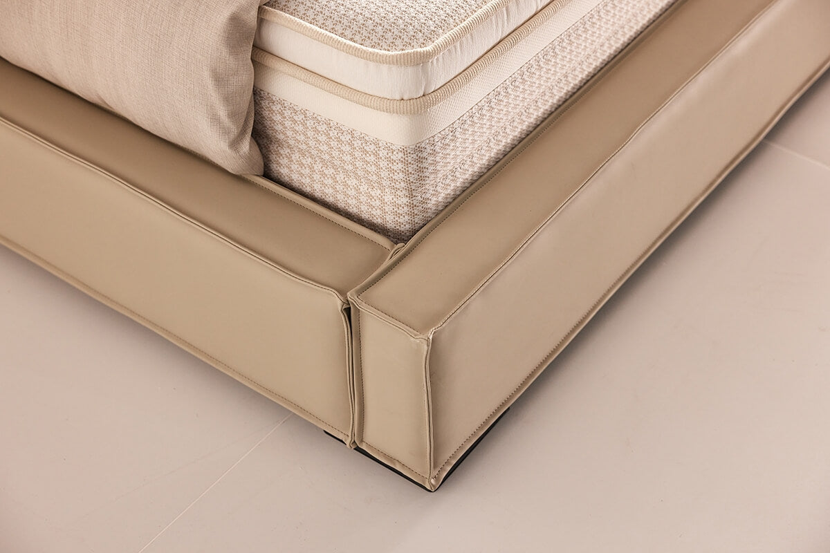 Serenity Leather Bed Frame
