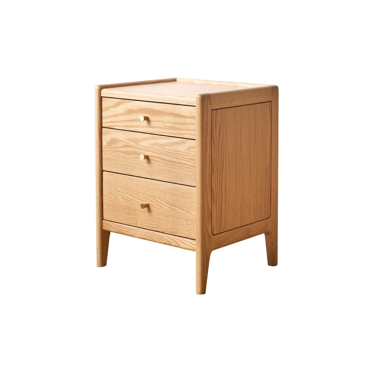 YSU-Denmark Solid Oak Bedside Table