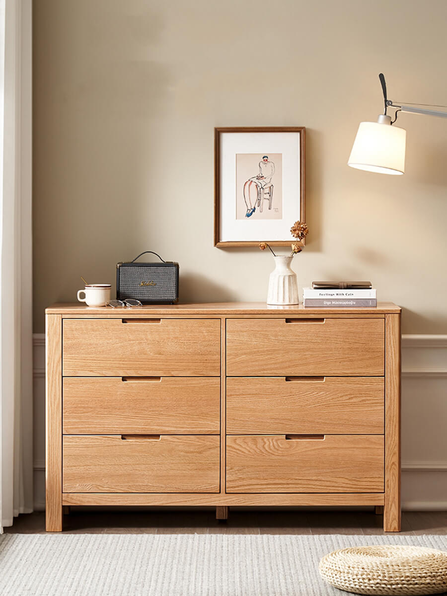 YSU-Norway Solid Oak Chest of Drawers