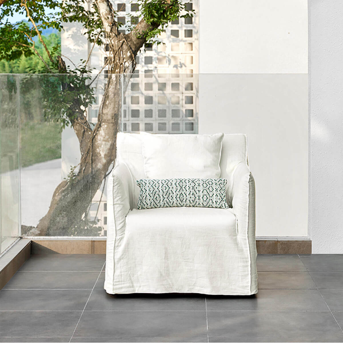 Anya Fabric Armchair