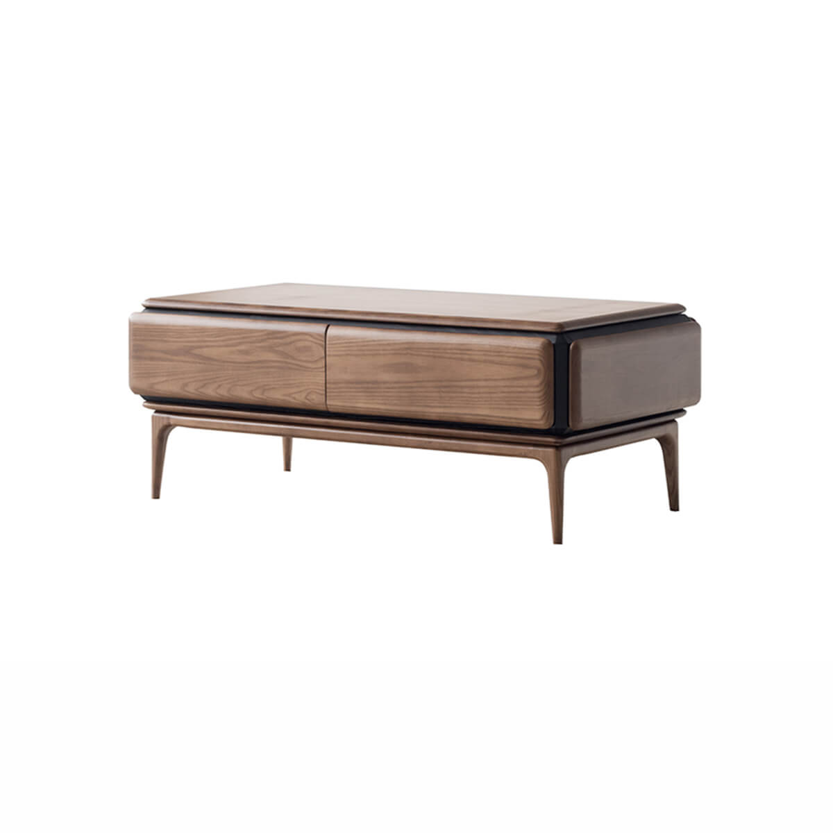 Front view of the Arnold Solid Ash Coffee Table