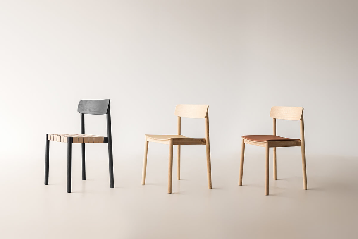 Betty dining chair available in multiple finishes
