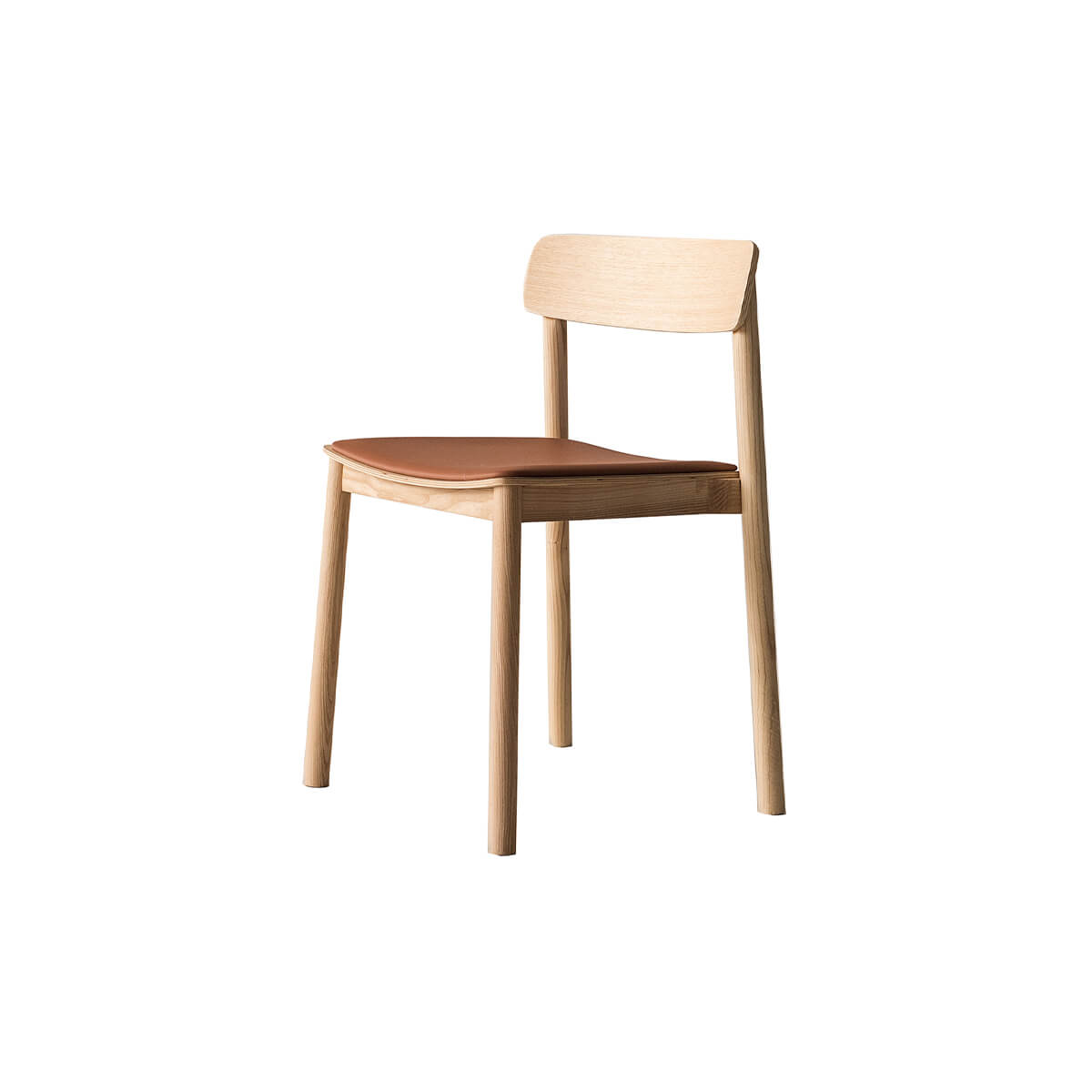 Betty dining chair front angled view