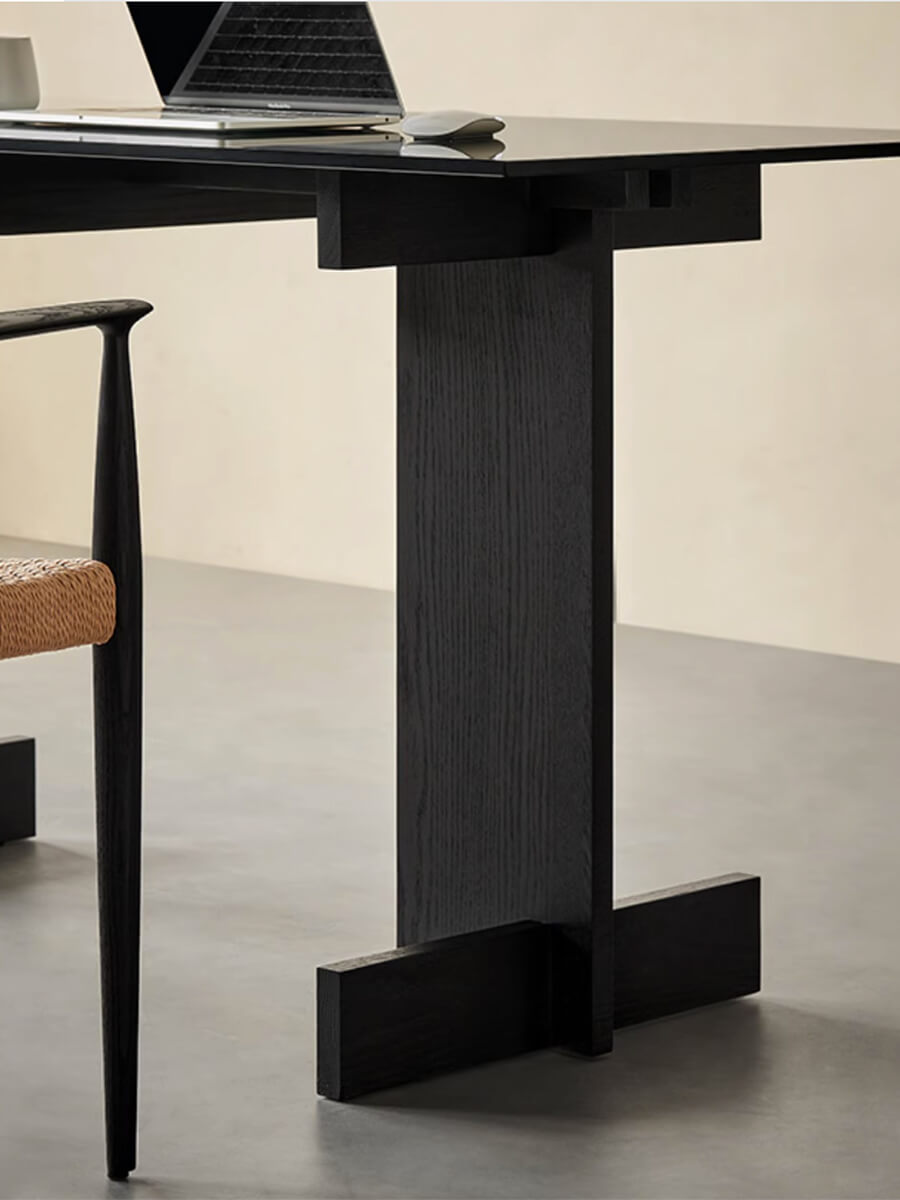Bianca Glass Desk
