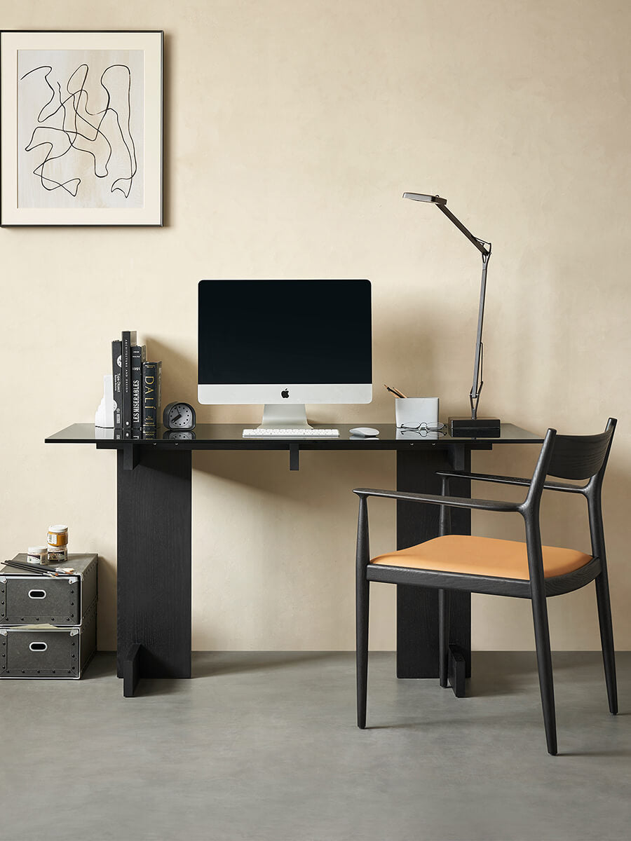 Bianca Glass Desk