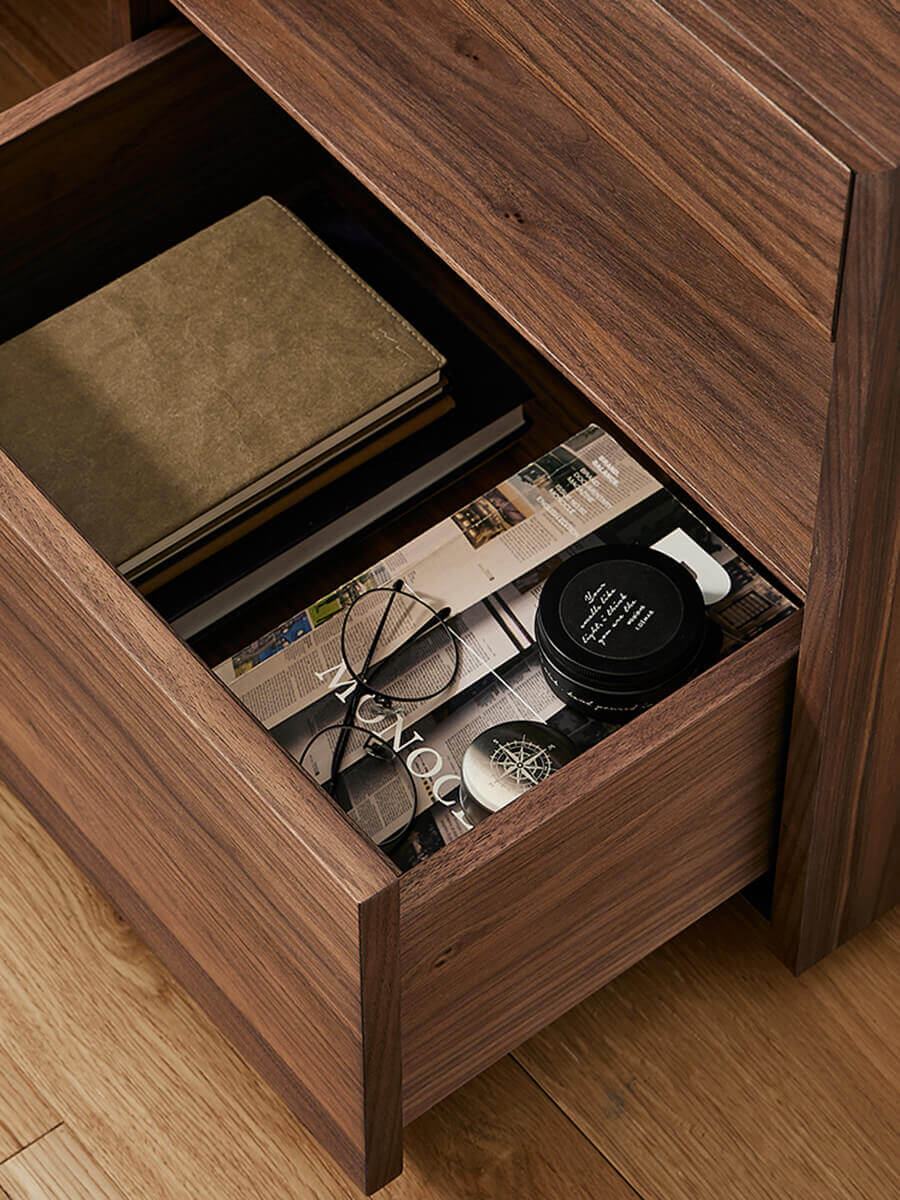 Box Bedside Table