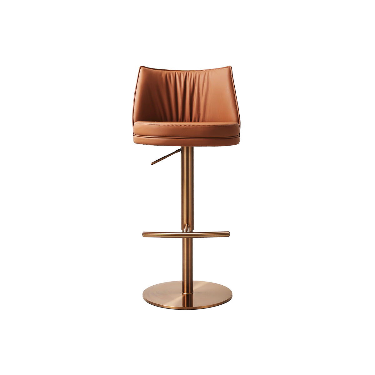 Clayton Brown Gas Lift Swivel Bar Stool