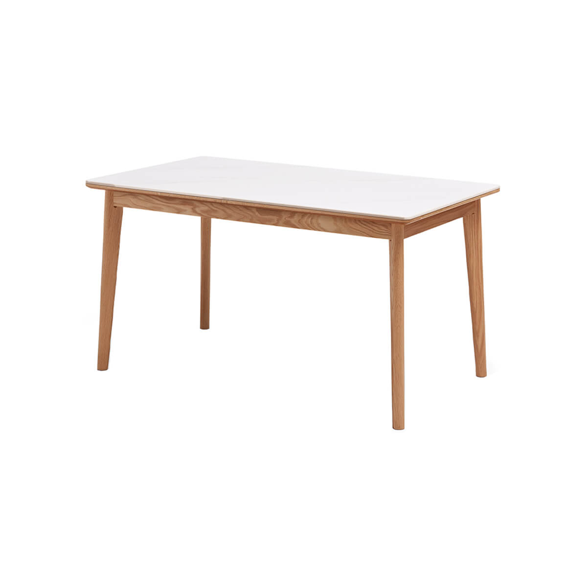 Clement Solid Oak and Sintered Stone Dining Table
