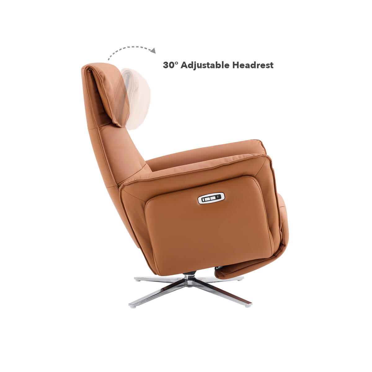 copenhagen side view 30 degree adjustable headrest