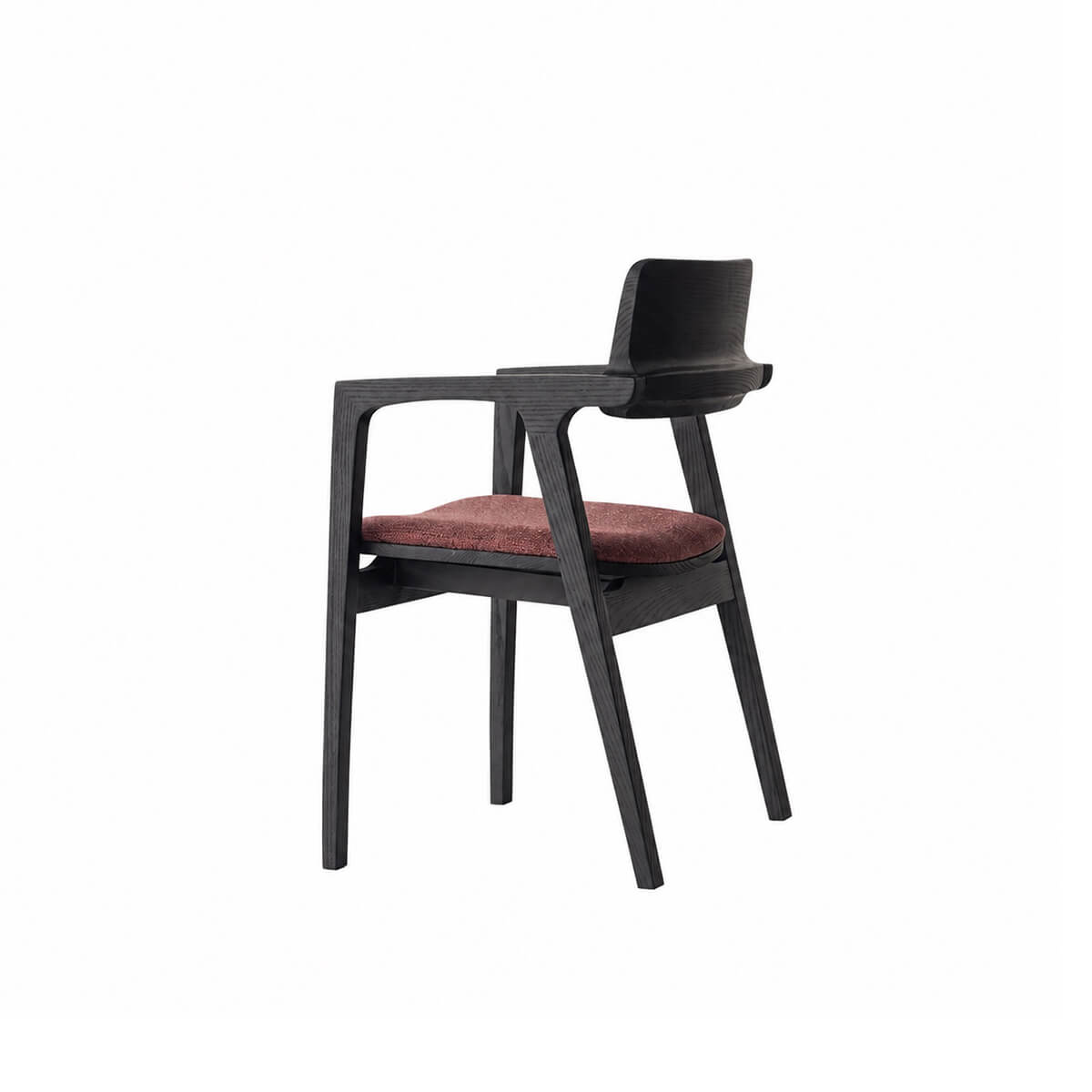 Rear angled view of the Cordy Designer Dining Chair