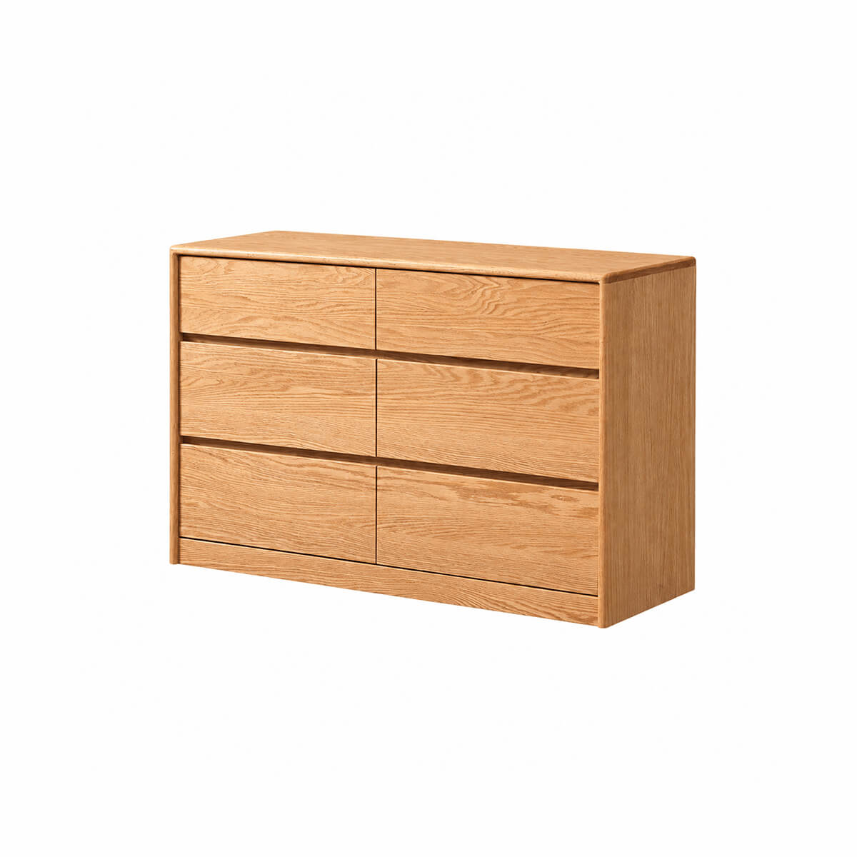 Denmark 6-drawer chest in natural oak