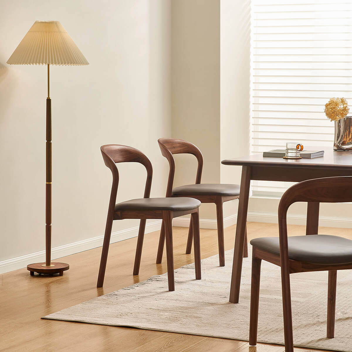 Duncan Solid Walnut Dining Chair