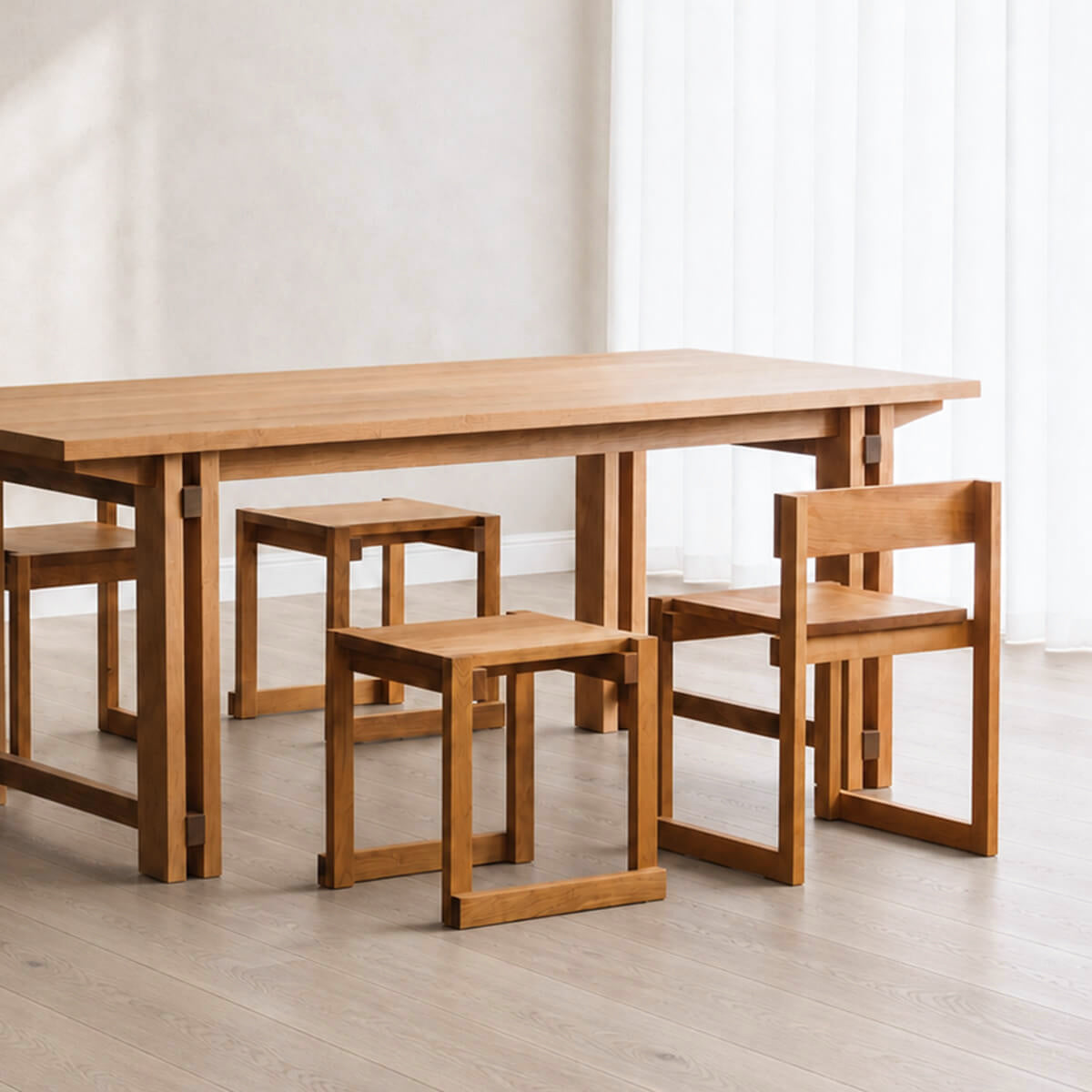 Edge Solid Cherry Dining Chair
