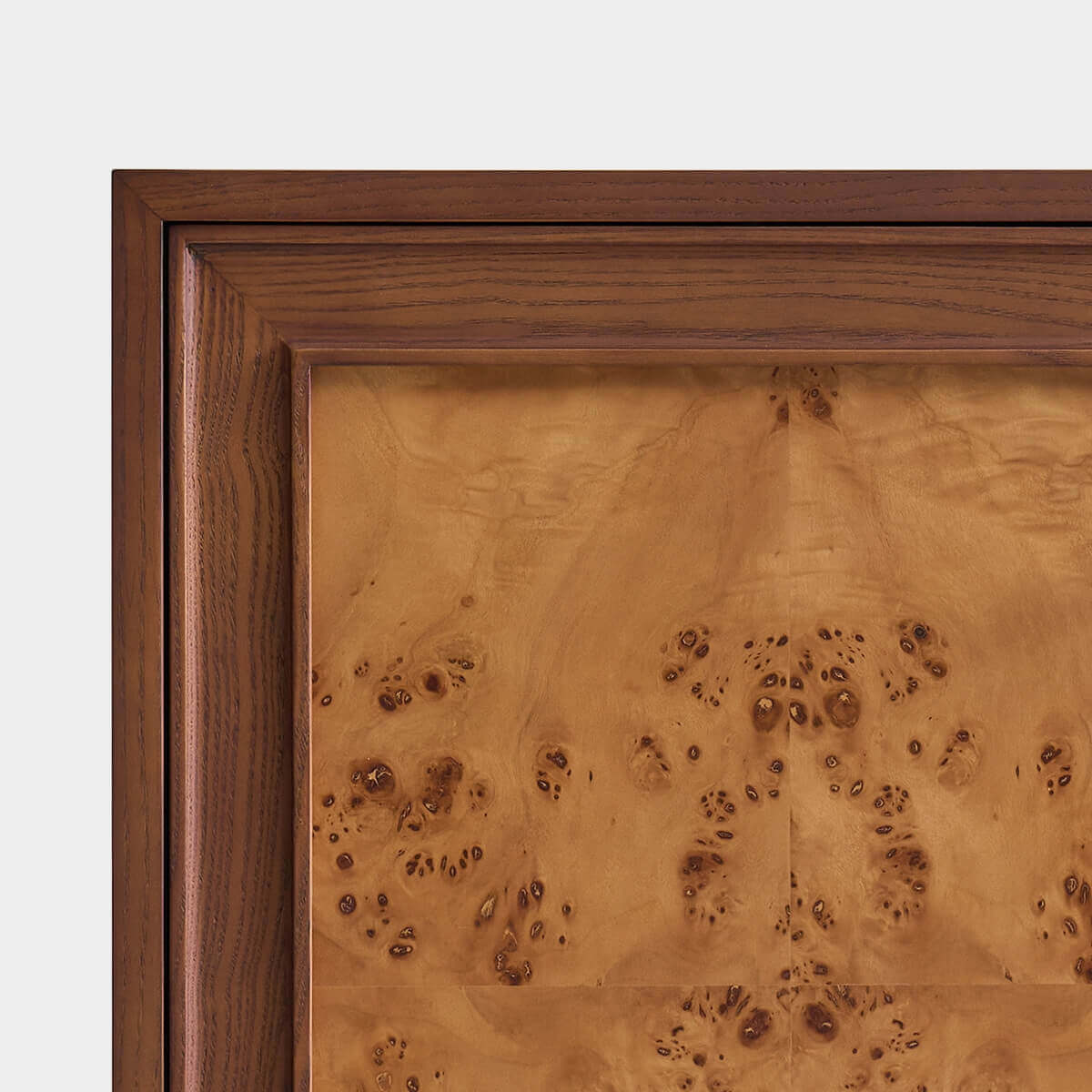 Elmora Sideboard burl wood veneer detail