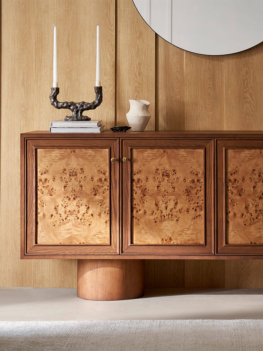 Elmora Sideboard side profile detail