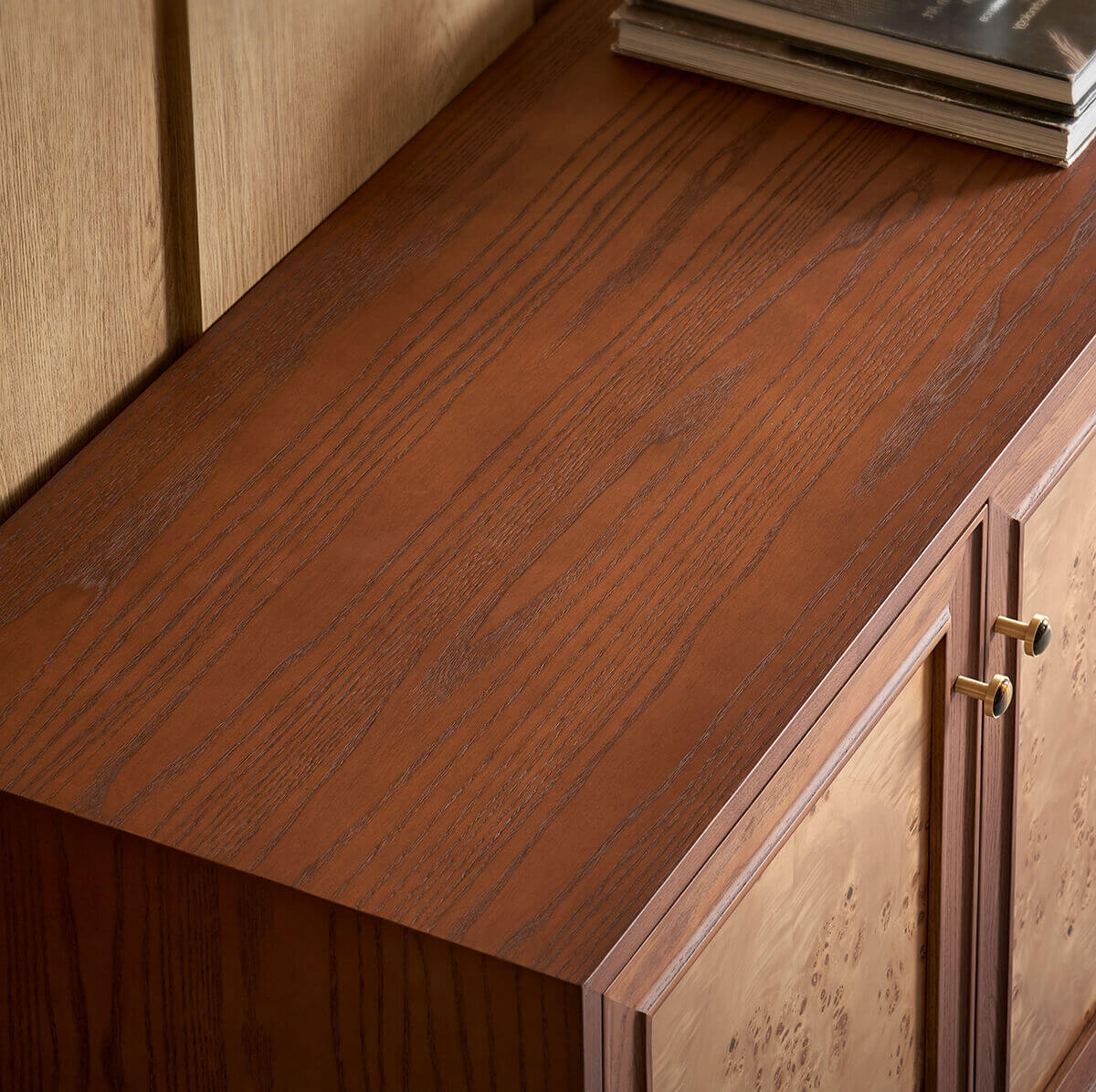 Elmora Sideboard solid timber grain detail