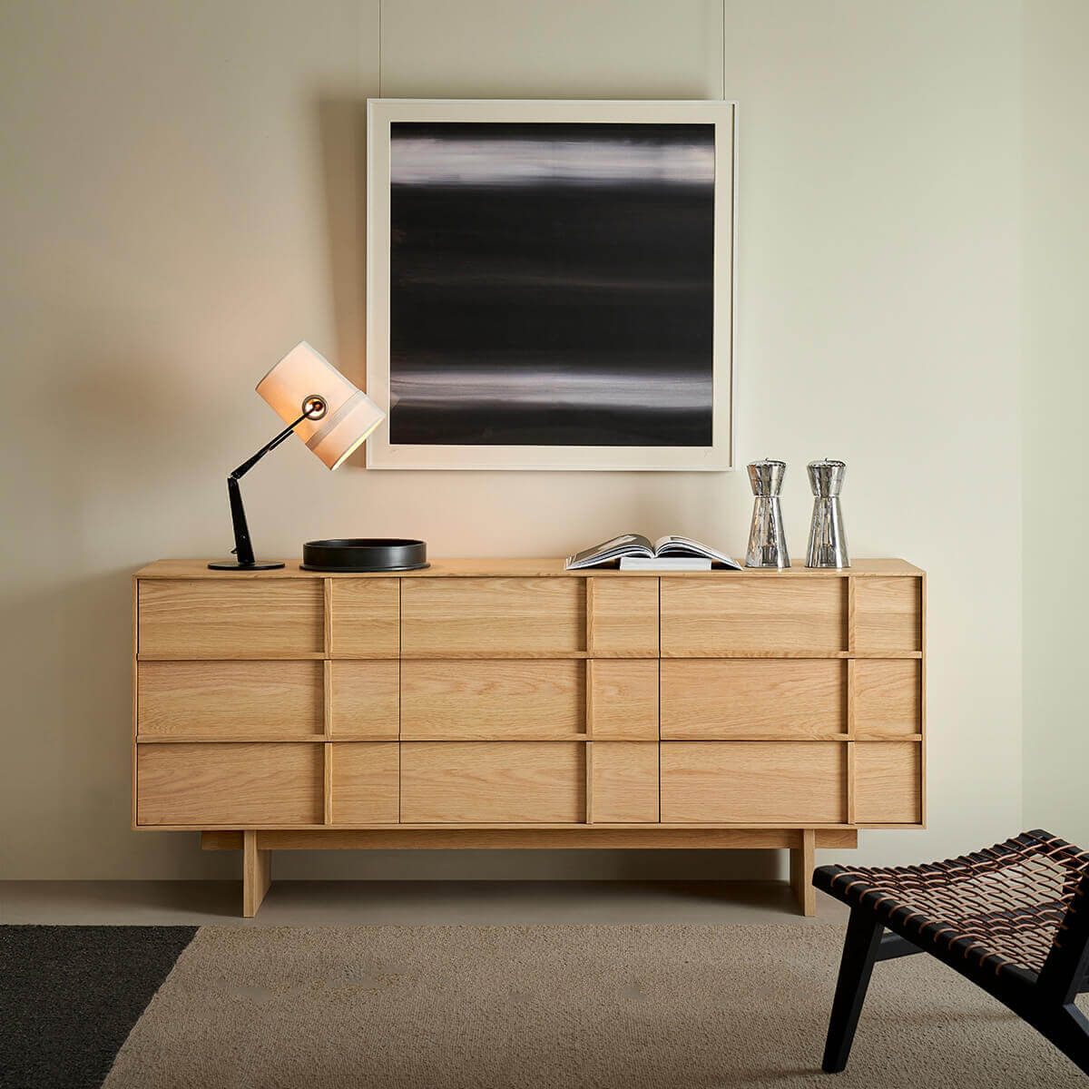 Field Chest of 9 Drawers