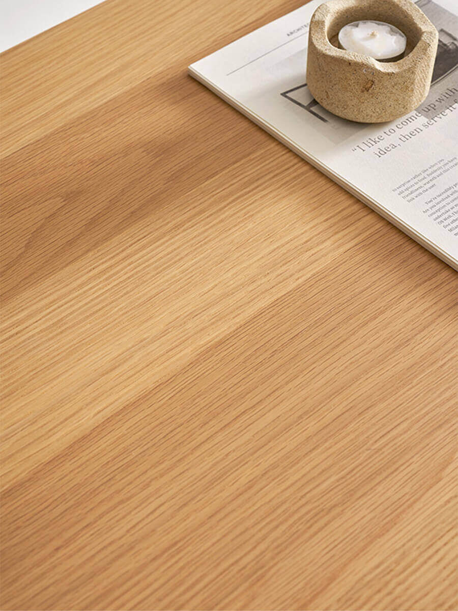 Close up of the timber grain and surface detail of the Field Sideboard