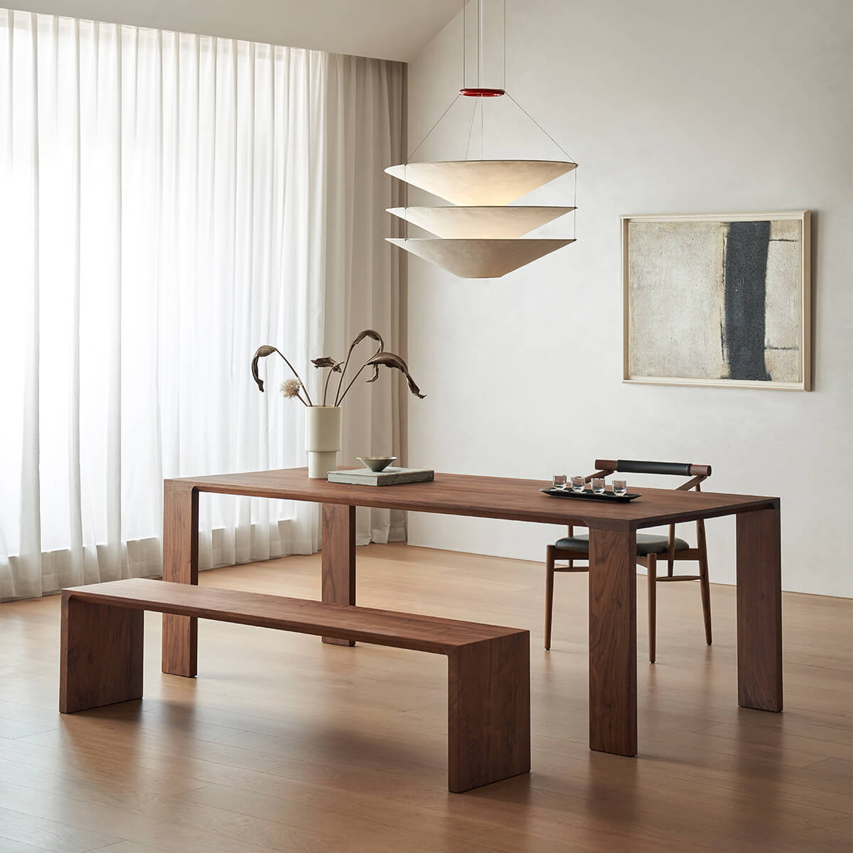 Flemington Solid Walnut Dining Table