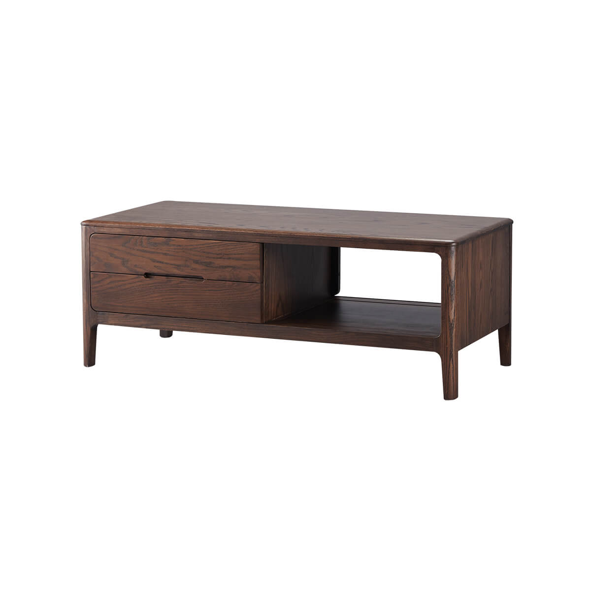 Gamo Solid Oak Coffee Table in dark oak finish