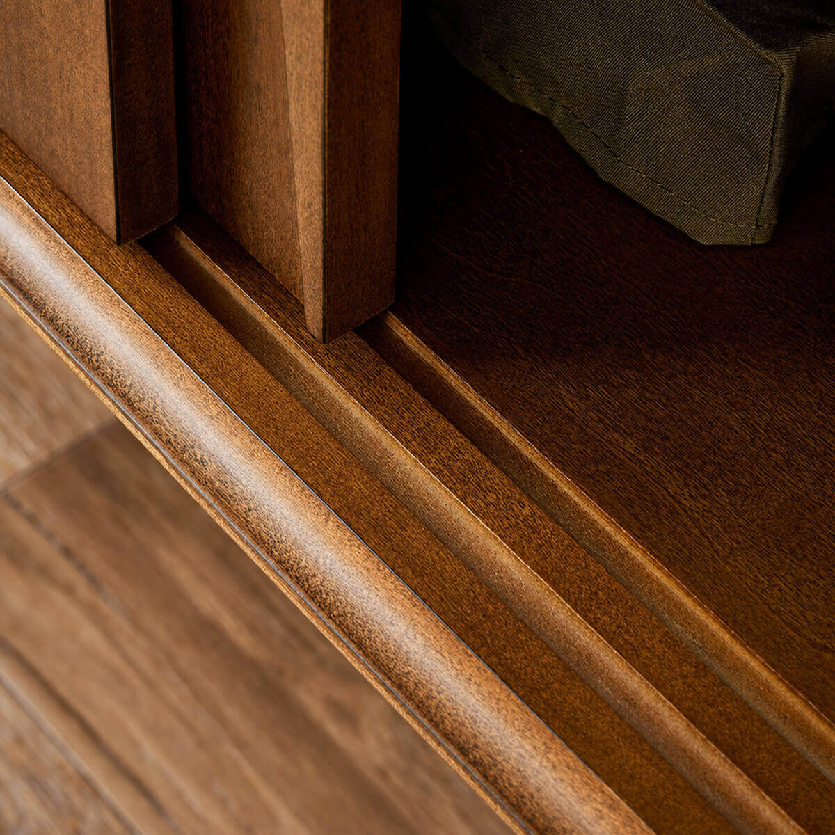 Gentle Luna Sideboard sliding door track detail