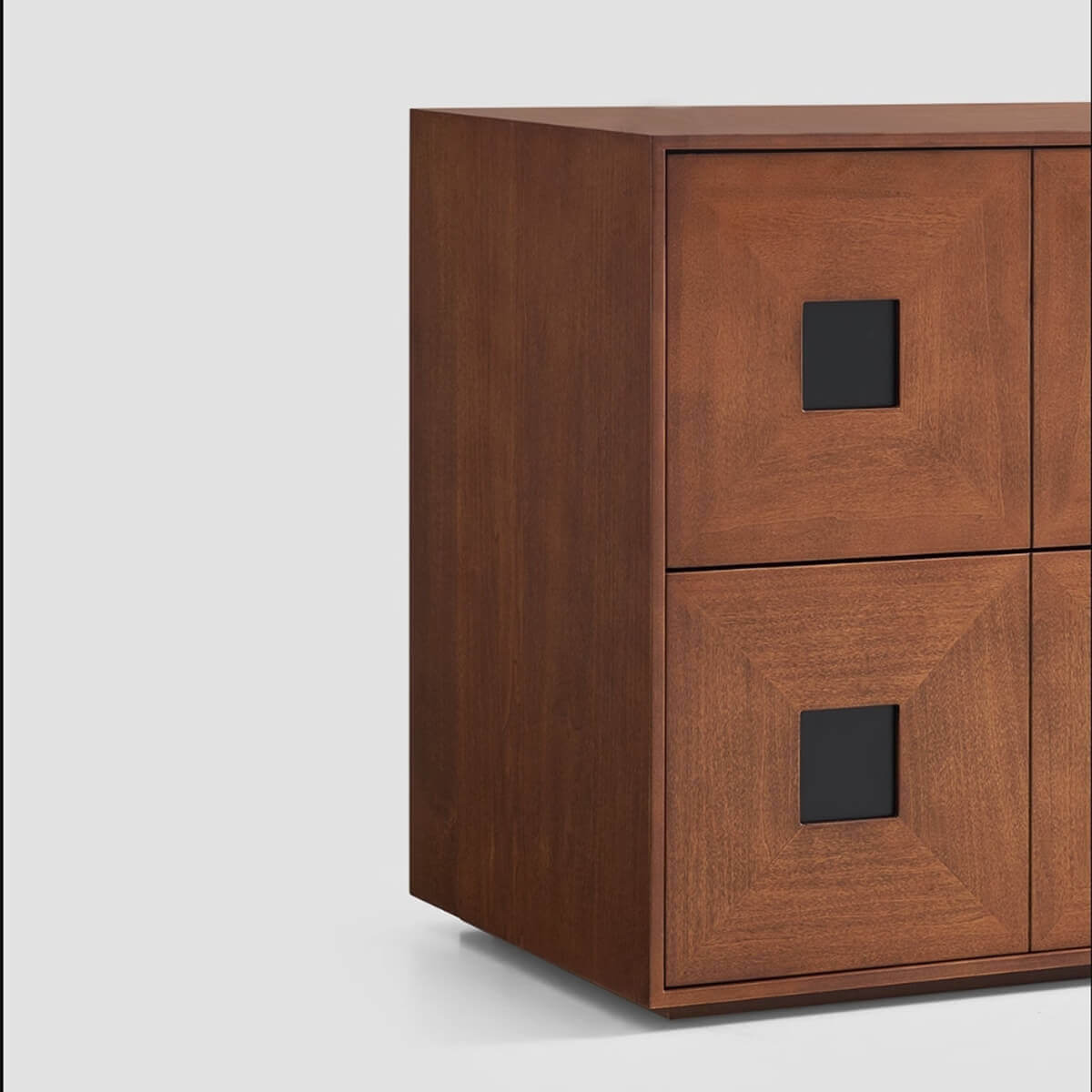 Side view of the Gentle Modular Cabinet