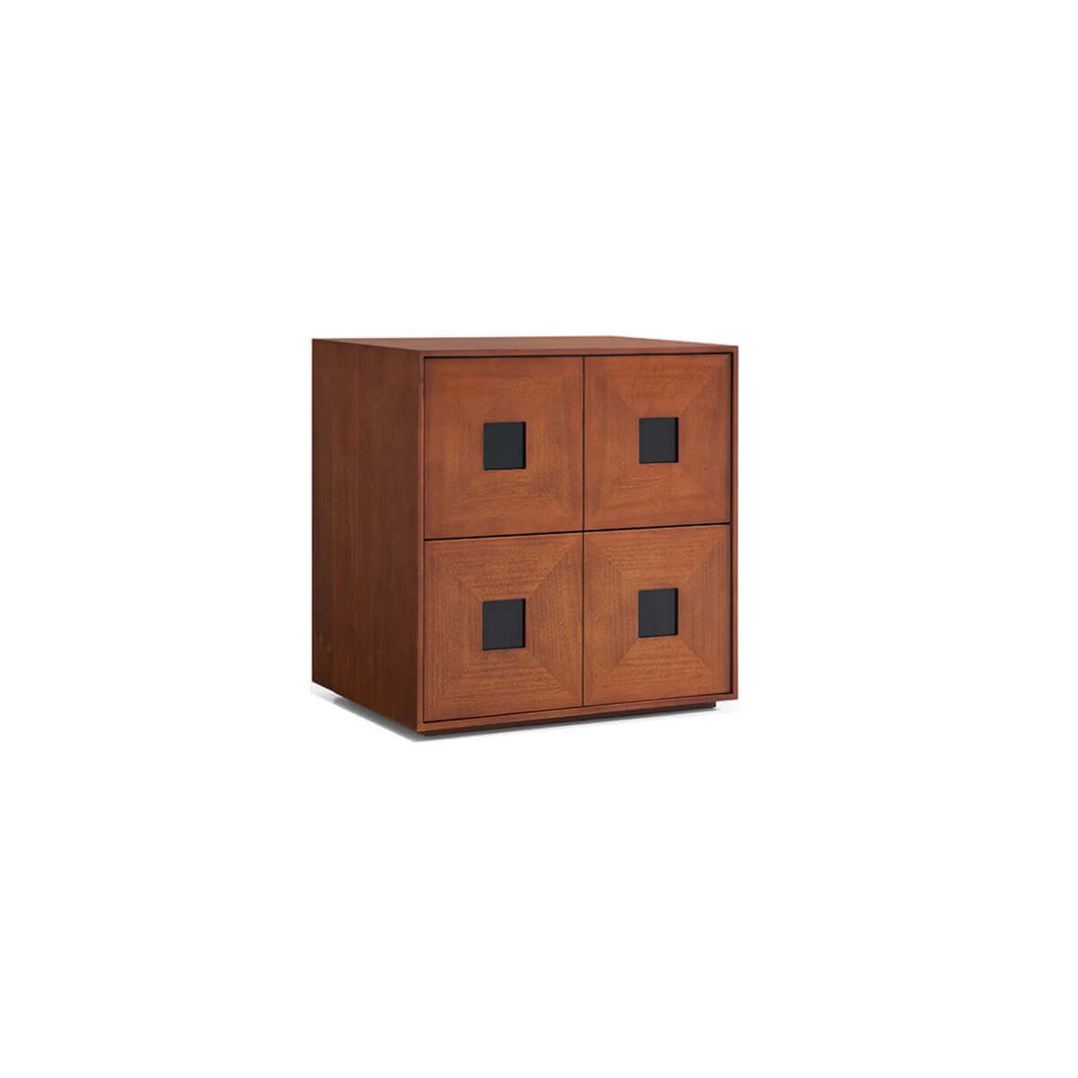 Gentle Modular Cabinet single module in brown finish
