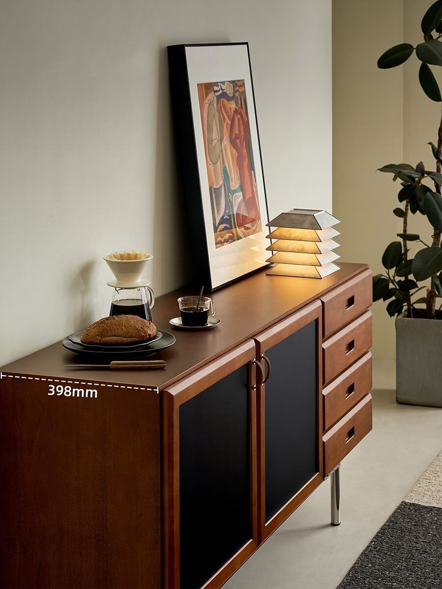 Side view of the Gentle Ribbon Sideboard